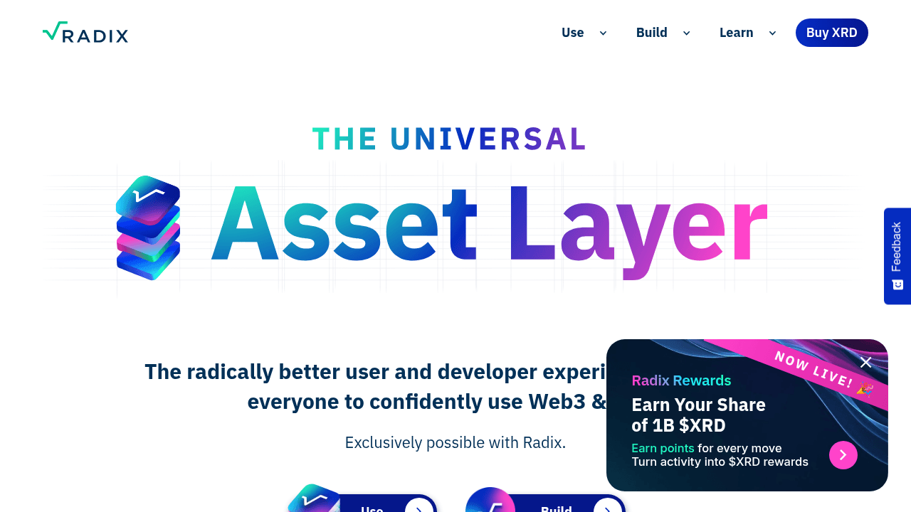 Radix Ecosystem Fund banner