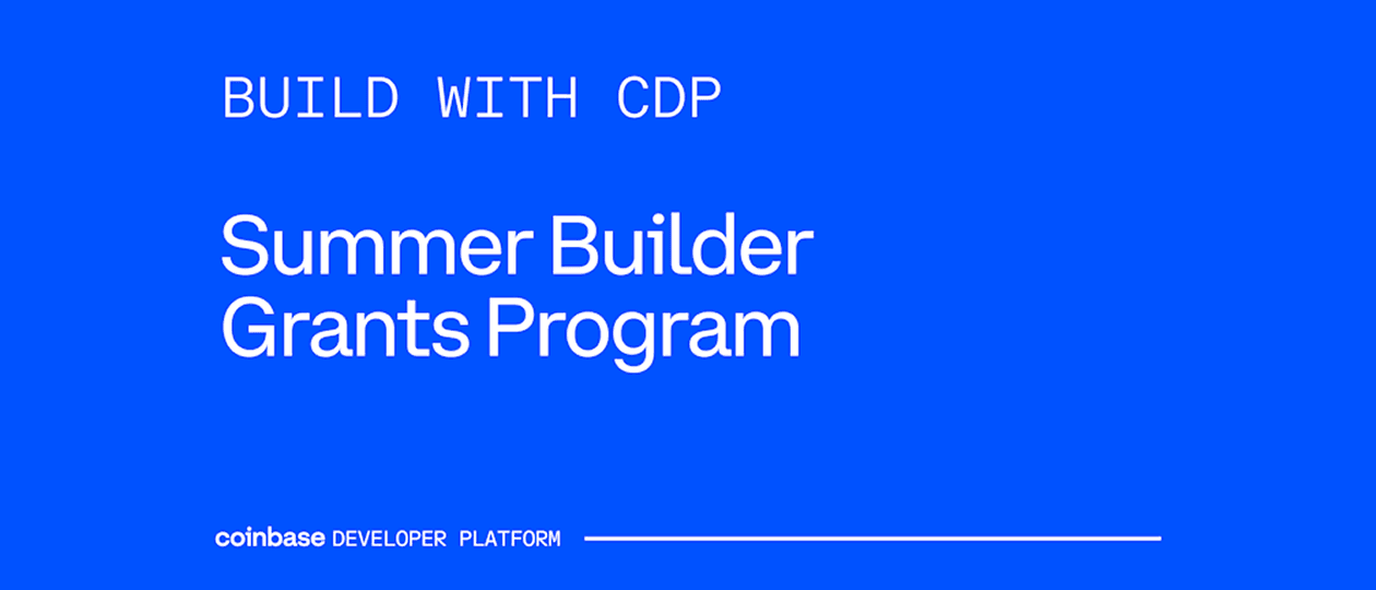 Base CDP Summer Builder Grants Program banner